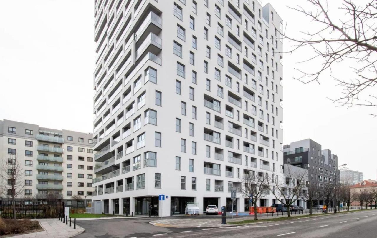 Modern Apartments With Access To The Pool Near Rondo Daszynskiego Station Warschau Exterior foto