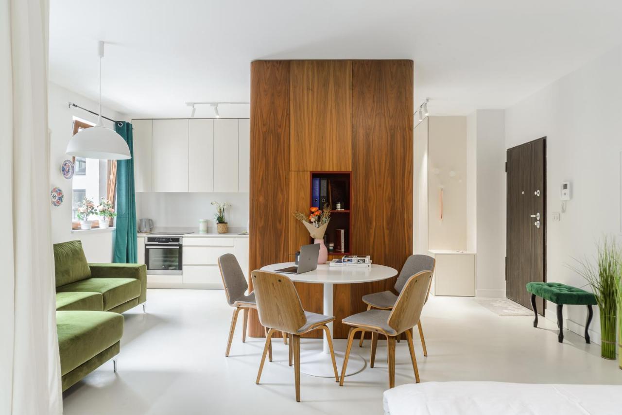 Modern Apartments With Access To The Pool Near Rondo Daszynskiego Station Warschau Exterior foto